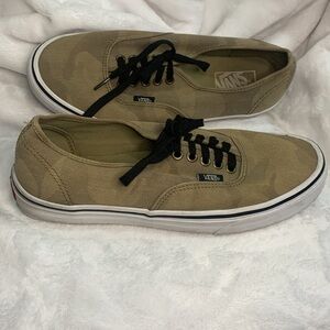 Vans Tennis shoes size 10 women, color light Camouflage
